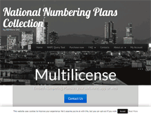 Tablet Screenshot of numplans.com